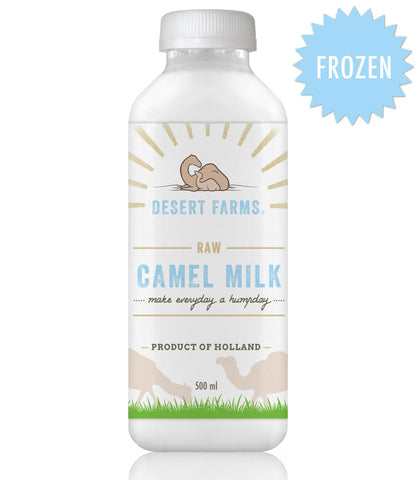 Raw Camel Milk (Frozen) 500ml - Out of stock